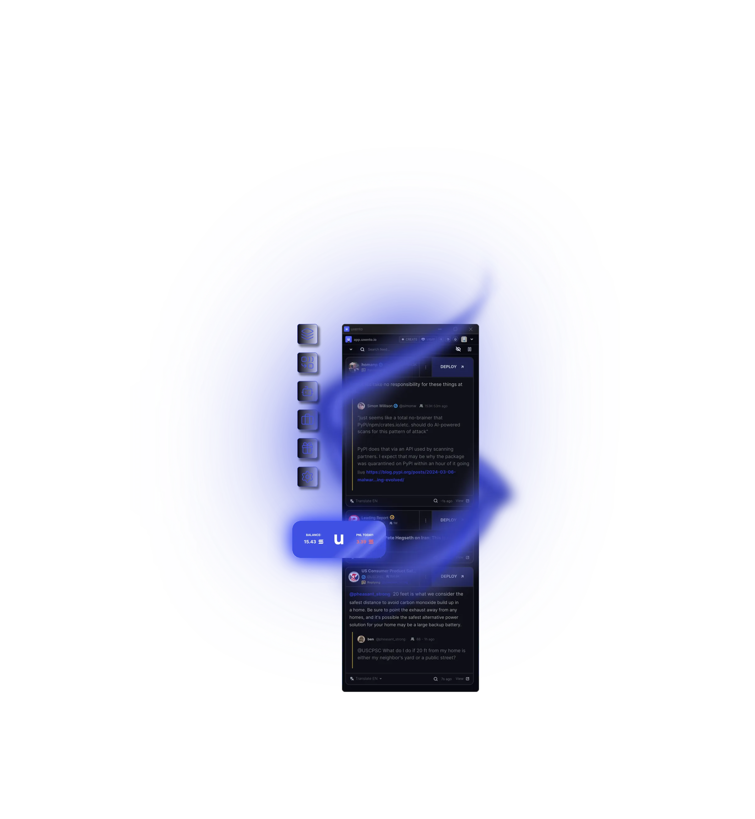 Floating Interface